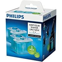 Los mejores  - Philips JC302-50 - Cartuchos de limpieza con sistema de filtro dual y lubricacion activa- refrescantes- 2 unidades